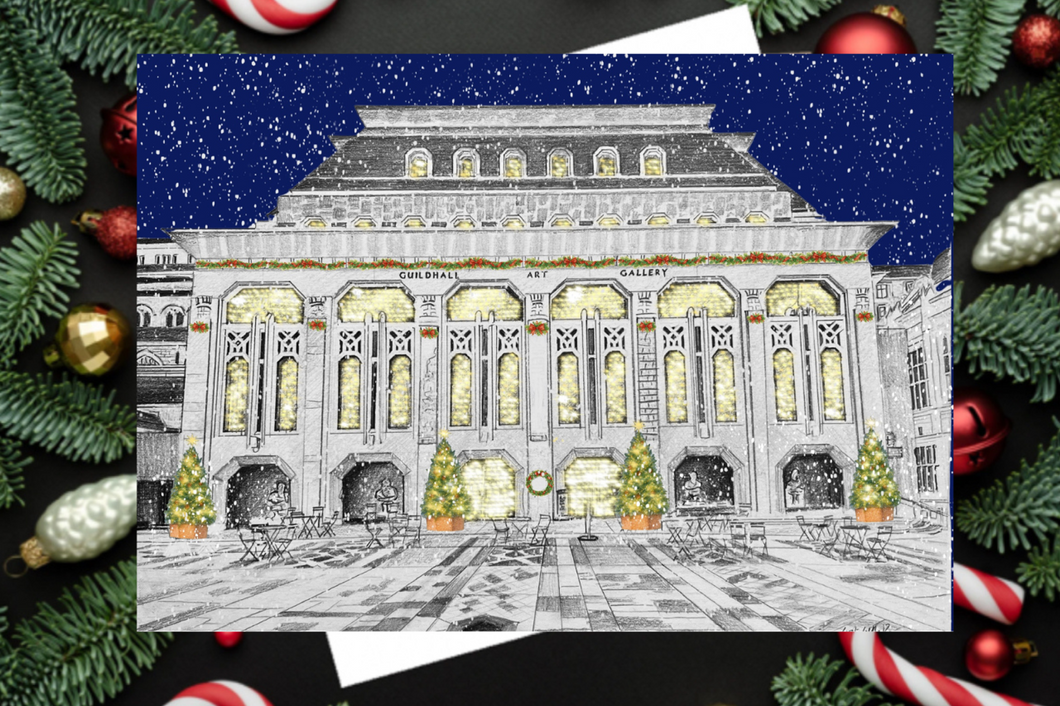 Guildhall Art Gallery Christmas Card