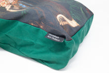 Load image into Gallery viewer, La Ghirlandata green cotton bag
