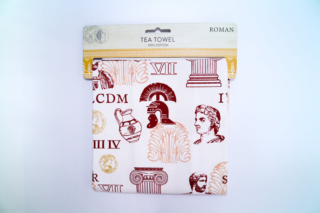 Roman Tea Towel